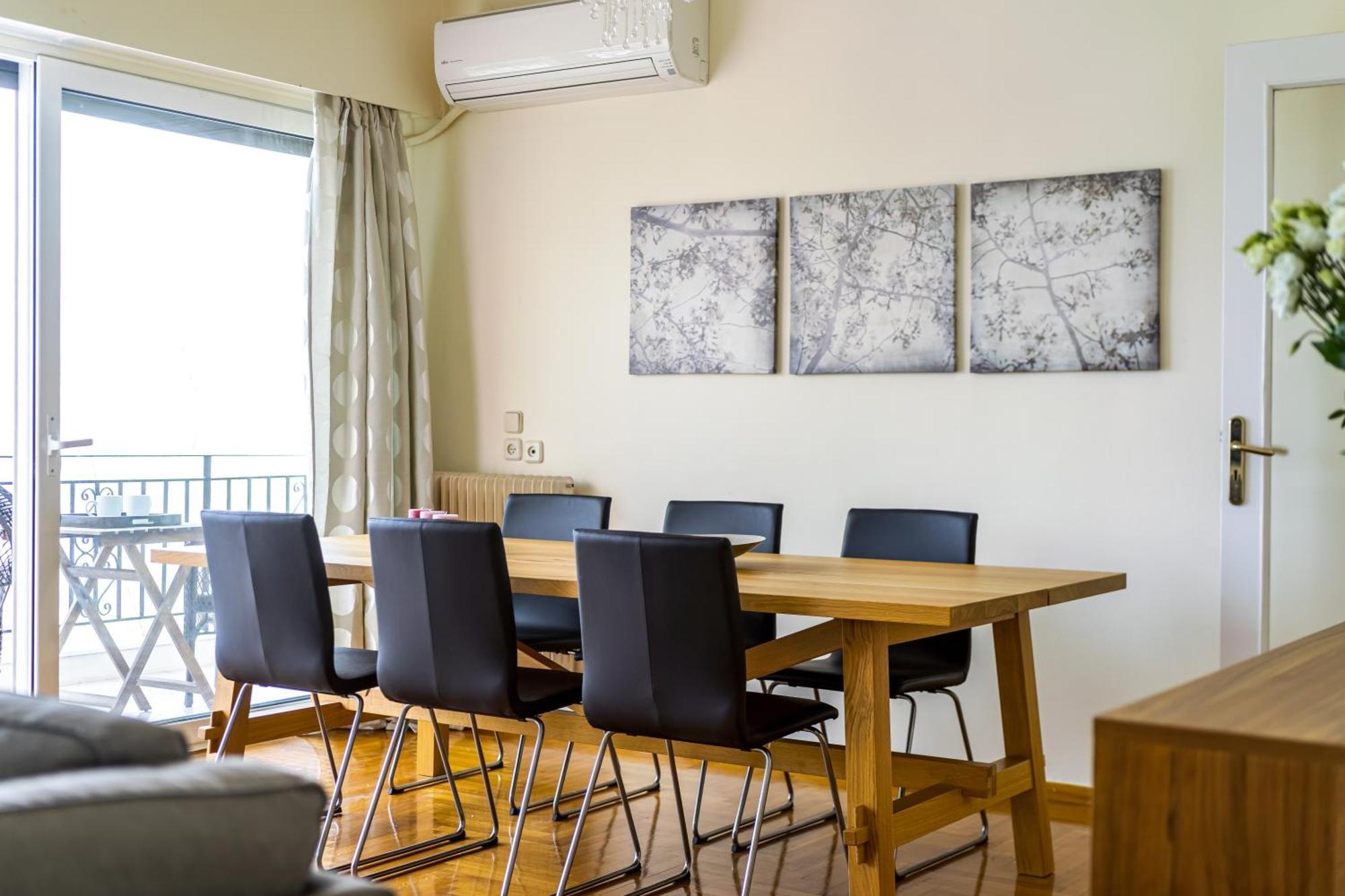 Bright Central Apartment With Splendid Sea View! Chalkís المظهر الخارجي الصورة