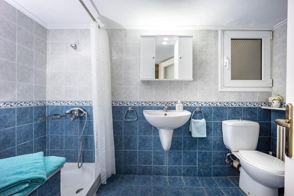 Bright Central Apartment With Splendid Sea View! Chalkís المظهر الخارجي الصورة