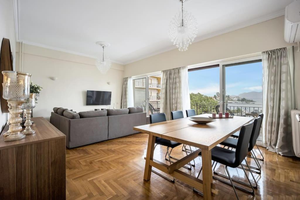 Bright Central Apartment With Splendid Sea View! Chalkís المظهر الخارجي الصورة
